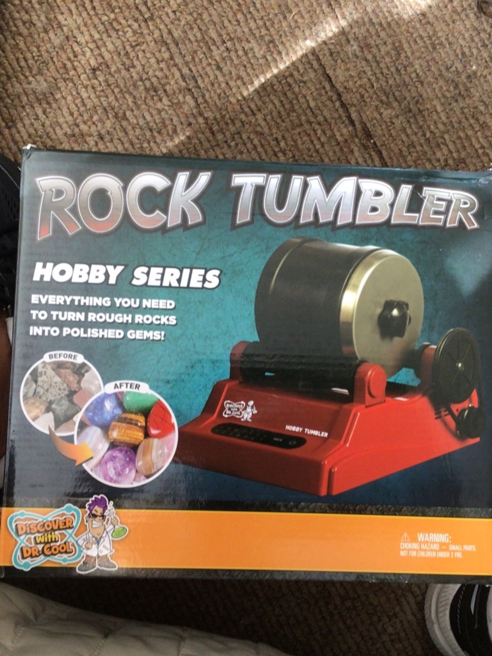 NWT rock tumbler